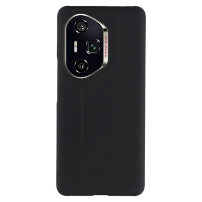 For Honor 300 Ultra Case Hard PC Frosted Minimalist Phone Cover - Black