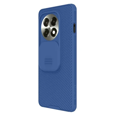 NILLKIN Camshield Pro-serie til OnePlus Ace 5 5G / Ace 5 Pro 5G / 13R 5G Taske PC + TPU Skyde-kameradæksel Telefonbeskyttelse - Blå