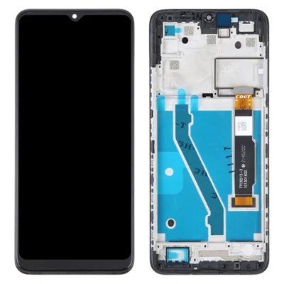 For TCL 20 XE Grade C LCD Screen and Digitizer Assembly + Frame Part (Without Logo)