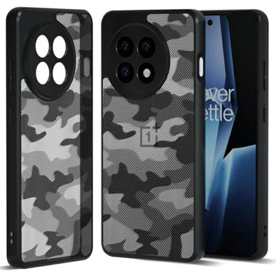 IBMRS Etui na telefon do OnePlus Ace 5 5G / Ace 5 Pro 5G / 13R 5G TPU + PC Wytrzymałe Antywstrząsowe Pokrowiec Ochrona Aparatu - Artystyczny Kamuflaż