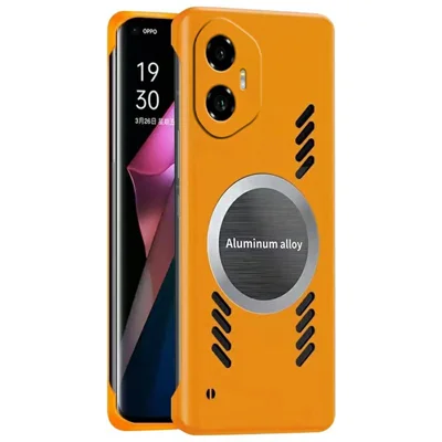 For Honor 300 Case Hård PC Kantet Hestdækkende Telefondæksel - Orange
