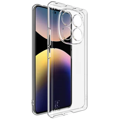 IMAK UX-5 Series Phone Cover for Xiaomi Redmi Note 14 Pro 4G Case Shockproof TPU Clear Slim Back Shell