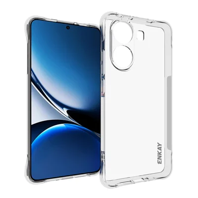 Voor Xiaomi Poco X7 Pro 5G Transparante Telefoonhoesje ENKAY HAT PRINCE Stootvrij Antislip TPU Hoesje - Transparant