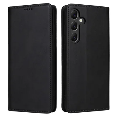 Fodral för Samsung Galaxy A56 5G, RFID-skydd, plånbok i PU-läder – Svart