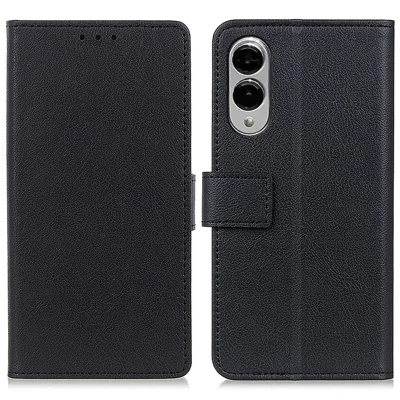 For Samsung Galaxy S25 Edge Case PU Leather Stand Wallet Phone Cover