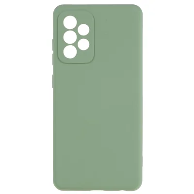 Voor Samsung Galaxy A32 4G (VS-versie) krasbestendig TPU-telefoonhoesje met vloeibare siliconenstructuur 2,0 mm dik beschermhoesje - Groen