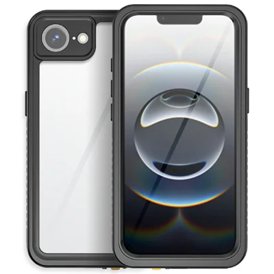 REDPEPPER FS / FM Series For iPhone 17e / 16e Waterproof Case IP68 Shockproof Phone Cover - Black