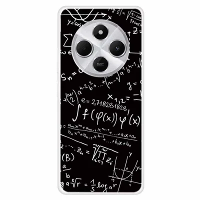 TPU-hoesje voor Xiaomi Redmi 14C 4G / 14R 5G / Poco C75 4G met patroonprint - Wiskundige formule