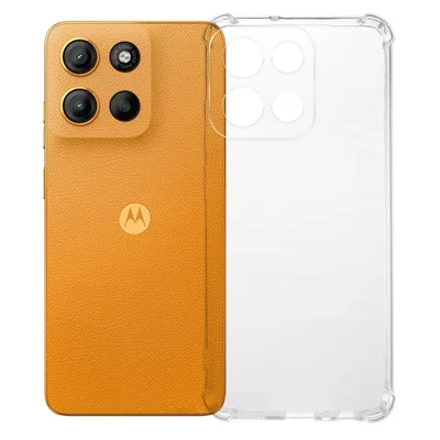 Voor Motorola Moto G15 4G Doorzichtig Telefoonhoesje KALEBOL 1,5 mm TPU Stootvaste Hoes - Motorola Moto G15