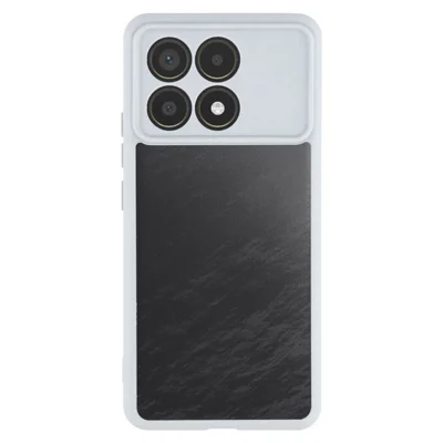 Phone Case for Xiaomi Poco F6 Pro 5G / Redmi K70 Pro 5G / K70 5G TPU + Acrylic Clear Back Cover - Grey