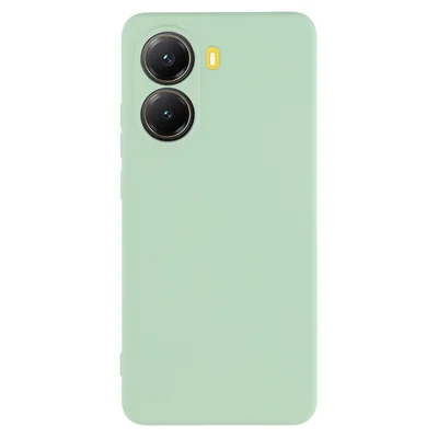 Voor Xiaomi Poco X7 Pro 5G Hoesje Arc Edge 2,0 mm TPU Beschermer - Groen