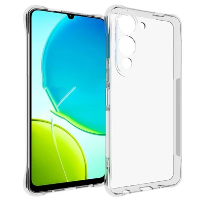 For vivo Y29s 5G  /  Y04 4G TPU Phone Case Non Slip Transparent Mobile Phone Cover