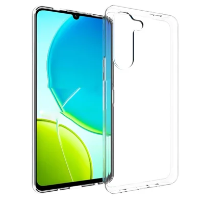 For vivo Y29s 5G  /  Y04 4G Clear Phone Case Watermark Resistant TPU Back Cover
