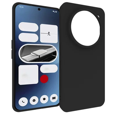 For Nothing Phone (3a) Pro Case Matte Finish Soft TPU Phone Cover