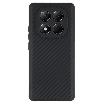 For Xiaomi Redmi Note 14 Pro 5G Case Flexible TPU Carbon Fiber Texture Shockproof Phone Cover
