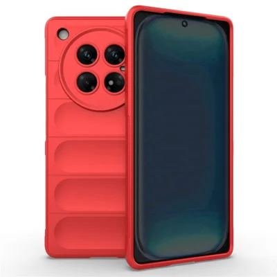 For Infinix Zero 40 5G Case Anti-Drop Soft TPU Rugged Phone Back Cover - Red