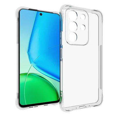For vivo Y29 4G  /  T4x 5G TPU Phone Case Non Slip Transparent Mobile Phone Cover