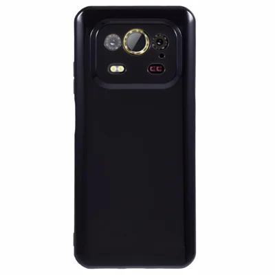 Soft TPU-beskyttelsesdæksel til Ulefone Armor 25T Pro, sort