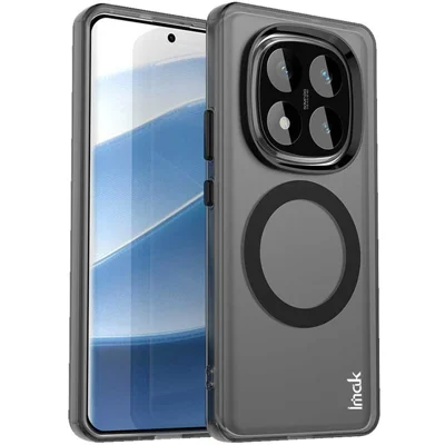IMAK For Xiaomi Redmi Note 14 Pro+ 5G Magnetic Case PC + TPU Protective Phone Back Cover