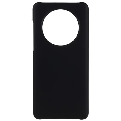 For Huawei Mate 50 Pro 4G Rubberized Glossy Hard PC Phone Case Anti-scratch Drop Protection Phone Cover - Black