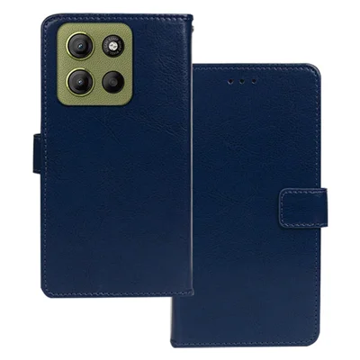 Custodia Portafoglio ILING Per Motorola Moto G15 / G15 Power: Pelle PU Con Slot Carte E Supporto RFID