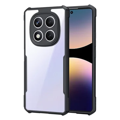 XUNDD For Xiaomi Redmi Note 14 Pro 4G Case Dropproof TPU + Acrylic Clear Back Phone Cover