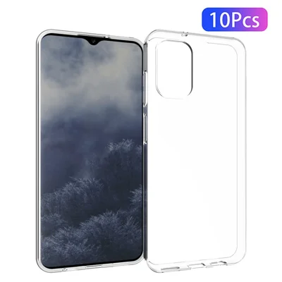 Per Nokia G60 5G 10 pezzi / confezione Custodia posteriore per telefono in TPU trasparente senza filigrana antigraffio