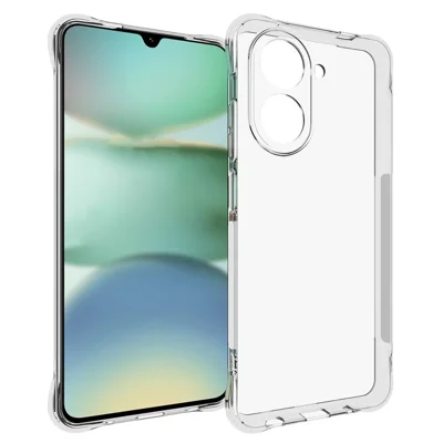 For Xiaomi Redmi A5 4G (171.7mm) / Poco C71 4G TPU Phone Case Non Slip Transparent Mobile Phone Cover