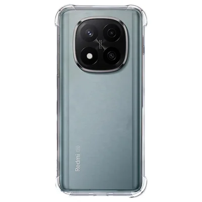 SHANWO For Xiaomi Redmi Note 14 Pro+ 5G TPU Clear Case 1.5mm Shockproof Mobile Phone Back Cover