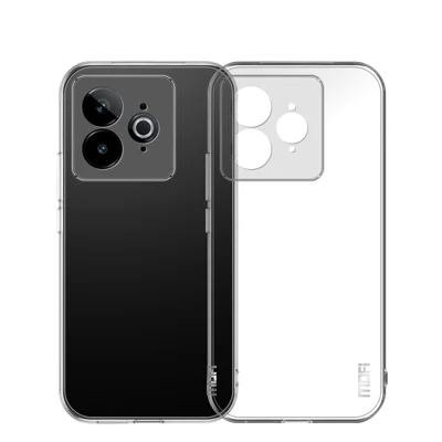 MOFI For Realme GT 7 Pro 5G Clear Phone Case  Ultra-Thin TPU Phone Back Cover - Transparent