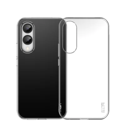 MOFI For Samsung Galaxy S25 Edge Clear Phone Case  Ultra-Thin TPU Phone Back Cover - Transparent