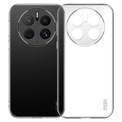 MOFI pour Huawei Mate 50 Pro 4G Coque de protection en TPU antichoc, Étui de protection en cristal transparent non jaunissant