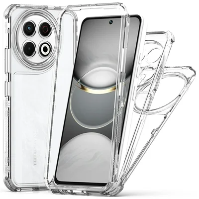 For TECNO Spark 30 Pro 4G Case 3 in 1 Detachable Anti Drop Clear PC + TPU Phone Back Cover