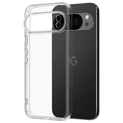 For Google Pixel 10 Pro XL Clear Phone Case TPU + Acrylic Shockproof Phone Back Cover