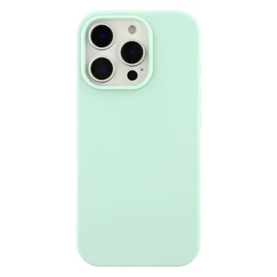 Bulk Purchasing For iPhone 12 Pro Max Case 2.0mm TPU Fiber Lining Phone Cover Large Lens Cutout - Light Cyan