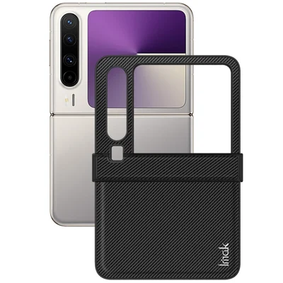 IMAK Ruiyi Series for Huawei Pura X Case  Carbon Fiber Texture Leather + PC Phone Cover