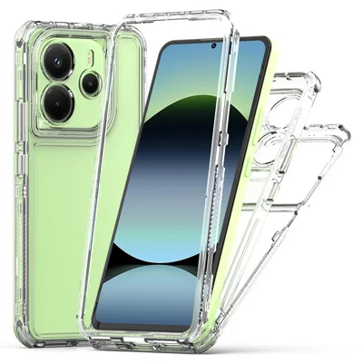 Voor Xiaomi Redmi Note 14 4G (163,25 mm) hoesje Anti-kras Acryl TPU Transparant telefoonhoesje
