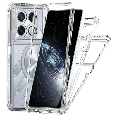 For Infinix Note 40  /  GT 20 Pro 5G Case Anti Scratch Acrylic TPU Clear Phone Cover