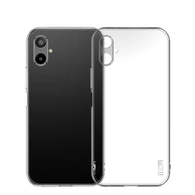 MOFI For Samsung Galaxy M06 5G / Galaxy F06 5G Clear Phone Case  Ultra-Thin TPU Phone Back Cover - Transparent