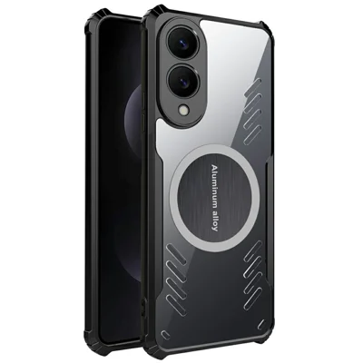 For Samsung Galaxy S25 Edge Case Reinforced Corners TPU + Acrylic Heat Dissipation Phone Cover