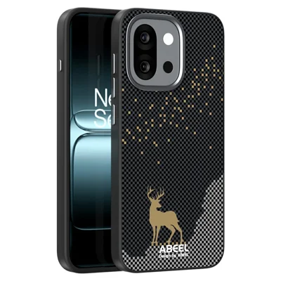 ABEEL For OnePlus 13T 5G Magnetic Case Ultra Slim PC TPU Phone Back Cover - Deer