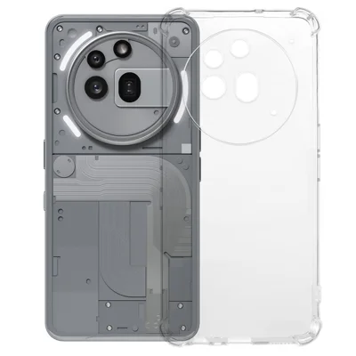 KALEBOL For Nothing Phone (3a) Pro Case 1.5mm TPU Transparent Anti-Drop Phone Cover
