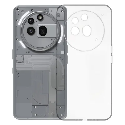 KALEBOL For Nothing Phone (3a) Pro Clear Case 1.5mm Thickened TPU Shockproof Phone Cover
