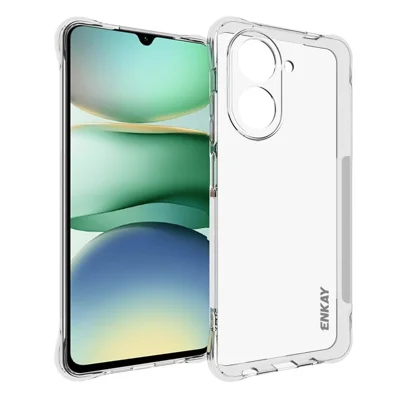 ENKAY HAT PRINCE For Xiaomi Redmi A5 NFC (EU) (173.45mm) Clear Phone Case   Shockproof Anti-slip TPU Cover - Transparent