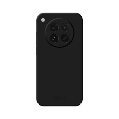 غطاء هاتف لـ Oppo Find X8s 5G، غطاء خلفي أسود غير لامع من سلسلة MOFI JK Qin بلمسة ناعمة مقاوم للبصمات
