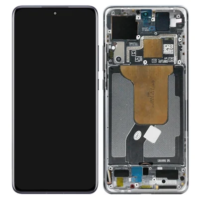 For Xiaomi 12 5G / 12X 5G Grade C LCD Screen and Digitizer Assembly + Frame Part (TFT Technology) (Without Logo) - Silver