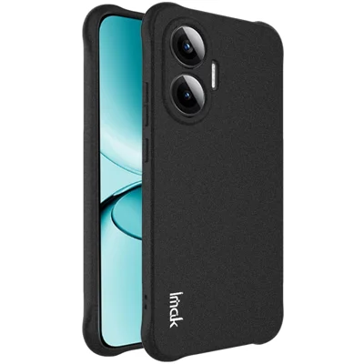 IMAK For Xiaomi Redmi Turbo 4 Pro 5G  /  Poco F7 5G Case TPU Phone Cover Airbag Shockproof Protection - Matte Black