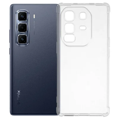 For Infinix Note 50 Pro+ 5G Phone Case Reinforced Four Corner Anti-Drop Clear TPU Cover