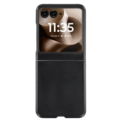 For Motorola Razr 70 / 60 / 50 5G / Razr 2026 / 2025 / 2024 Case Slim Hard PC Shockproof Phone Back Cover - Black