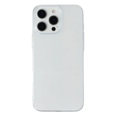 JAUCASE For iPhone 15 Pro Case Anti Drop Hard PC Clear Back Phone Cover - Transparent